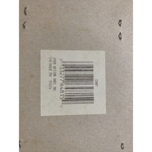 Vintage Retro CARY W Green Van New Dead Stock Ceramic Door Name Plaque Wall Sign - Picture 11 of 12